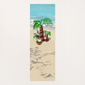 Beach Gnomes Yoga Mat (Achterkant)