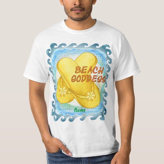 Beach Goddess T-shirt (Voorkant)