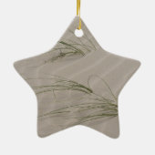 Beach Grass Keramisch Ornament (Achterkant)
