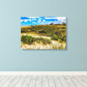 Beach Greens Canvas Afdruk (Insitu (Houten vloer))