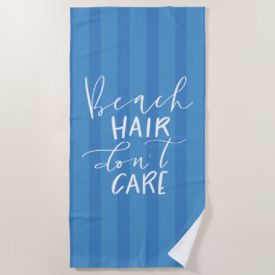 Beach Hair maakt het niet uit Strandlaken