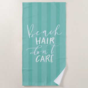 Beach Hair maakt het niet uit Strandlaken