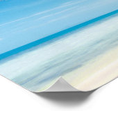 Beach hammack palmtree poster (Hoek)