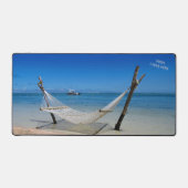 Beach Hammock Desk Mat (Recto)