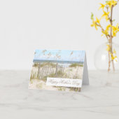 Beach Happy Moederdag-kaart Kaart (Gele Bloem)