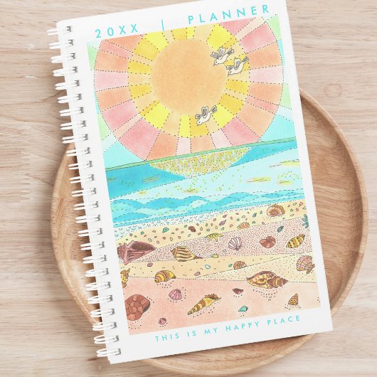 Beach Happy Place Planner