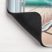 Beach harten in zand muismat (Hoek)