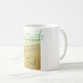 Beach Heart Mok (Voorkant rechts)