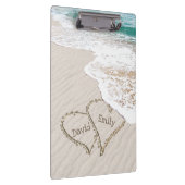 Beach Hearts met Namen Klembord (Rechts)