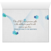 Beach Hearts Weddenschap (Binenzijde Horizontaal (Onderkant))