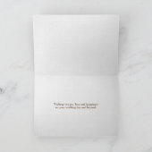 Beach Hearts Wedding Kaart (Binnen)