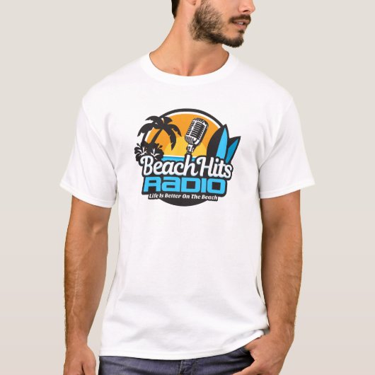 Beach Hits Radio - Logo T-Shirt (Voorkant)