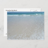 Beach hoefijzer briefkaart (Voorkant / Achterkant)