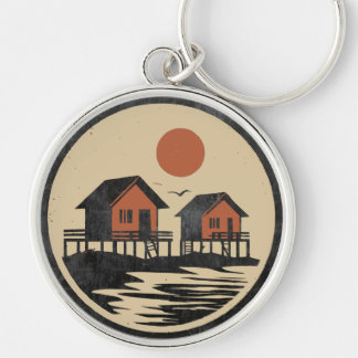 Beach Home Sleutelhanger – Vakantiehuis Key ID Lab