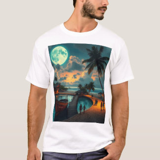 Beach Hotel No 2 T-shirt