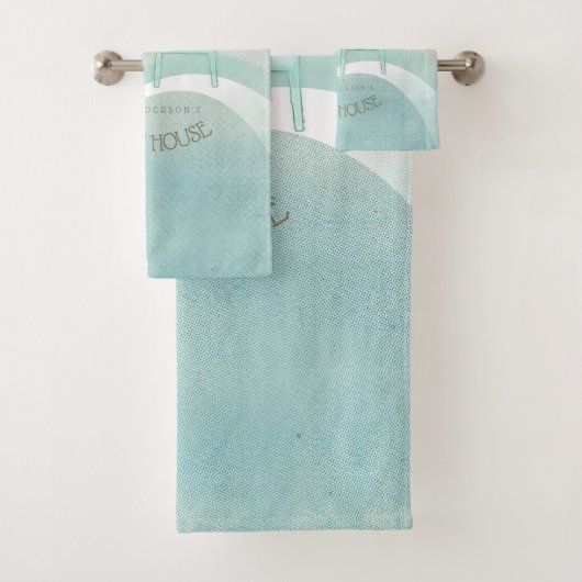 Beach House Adirondack Chaises Aqua Blue ID623 (En situation)