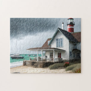 Beach House Art fotopuzzels internet puzzel puzzel