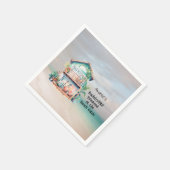 Beach House Bachelorette Party Servet (Hoek)