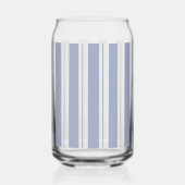 Beach House Blue Stripes Coastal Farmhouse (Verso)