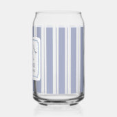Beach House Blue Stripes Coastal Farmhouse (Gauche)
