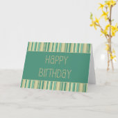 Beach House ・ Carte d'anniversaire (Fleur jaune)