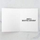 BEACH HOUSE CARTE DE SALUT ANNIVERSAIRE (Intérieur)