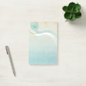 Beach House Clam Shell Aqua Blue ID623 Post-it® Notes (Kantoor)