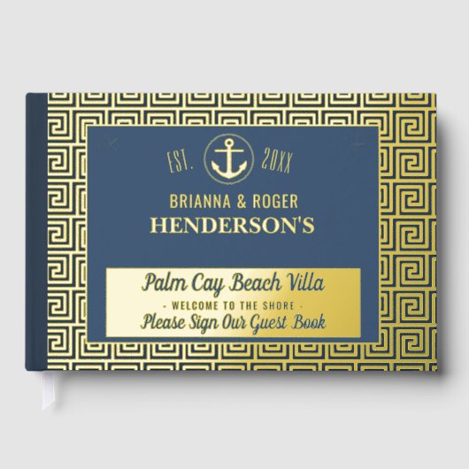 Beach House Clé nautique Location de vacances Gold (Recto)