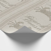 Beach House Crab Seashore Coastal Cadeaupapier (Hoek)