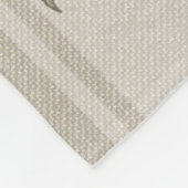 Beach House Crab Seashore Coastal  Fleece Deken (Hoek)