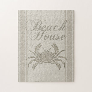 Beach House Crab Seashore Coastal Legpuzzel