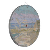 Beach House Dartbord (Voorkant Links)