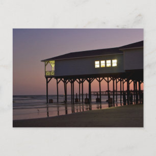 Beach House Galveston Briefkaart 2013