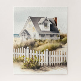 Beach House Jigzaag Puzzle Legpuzzel