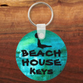 Beach House Key Sleutelhanger (Voorkant)