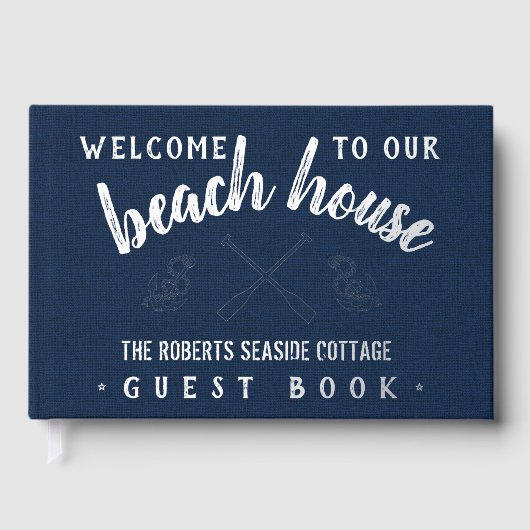 Beach House Location de vacances Customisée Marine (Recto)