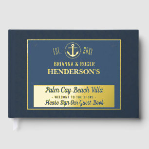Beach House Nautical Shells Vakantiehuis Goud Gastenboek