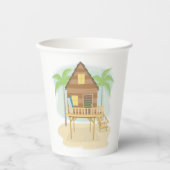 Beach House Papieren Bekers (Voorkant)