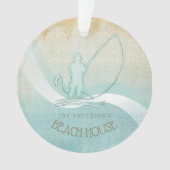 Beach House Pêcheur nautique Aqua Blue ID623 (devant)