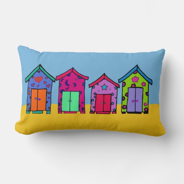 Beach House Pillow Kussen (Voorkant)