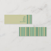 Beach House Profilecard Mini Visitekaartje (Voorkant / Achterkant)