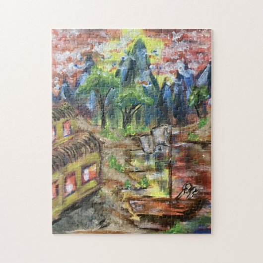 Beach House Puzzel (Verticaal)