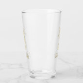 Beach House Seahorse Gold ID623 Glas (Links)