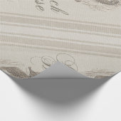 Beach House Seahorse Seashore Cadeaupapier (Hoek)