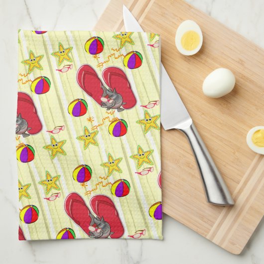 Beach House Serviette à main (Quart Plié)