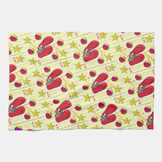 Beach House Serviette à main (Horizontal)