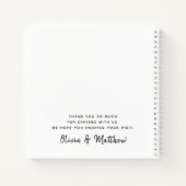 Beach House Vacances Commentaires Livre d'invités (Dos)