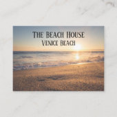 Beach House Vacation Rental Visitekaartje (Voorkant)