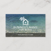 Beach House Vakantiehuis makelaar Visitekaartje (Voorkant)