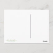 Beach House · Verjaardag Briefkaart (Achterkant)